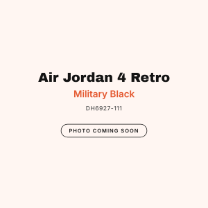 Air Jordan 4 Retro "Military Black"